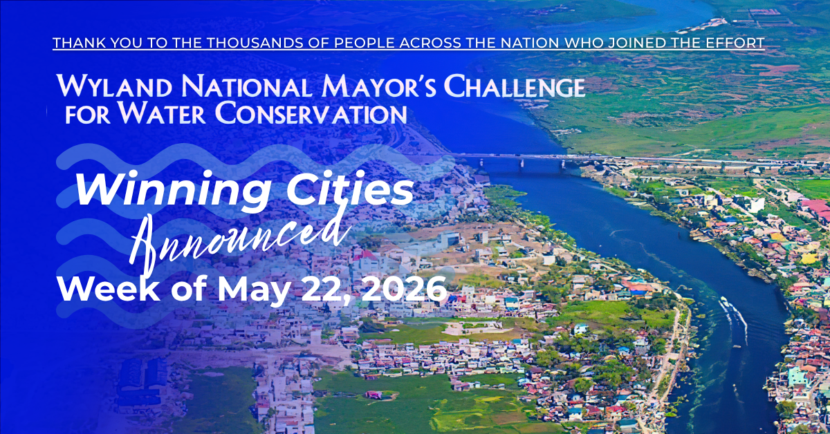 National Mayor's Challenge for Water Conservation Announcement Dates